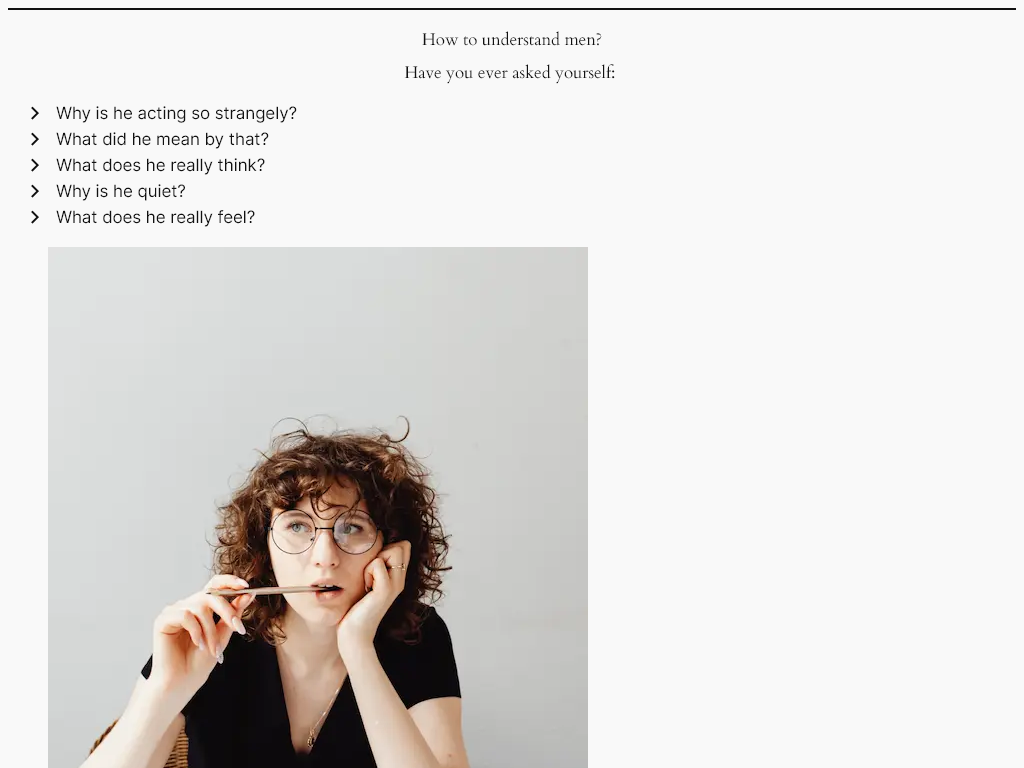 HOW TO UNDERSTAND MEN REVIEW | WHY IT BEAT THE COMPETITORS