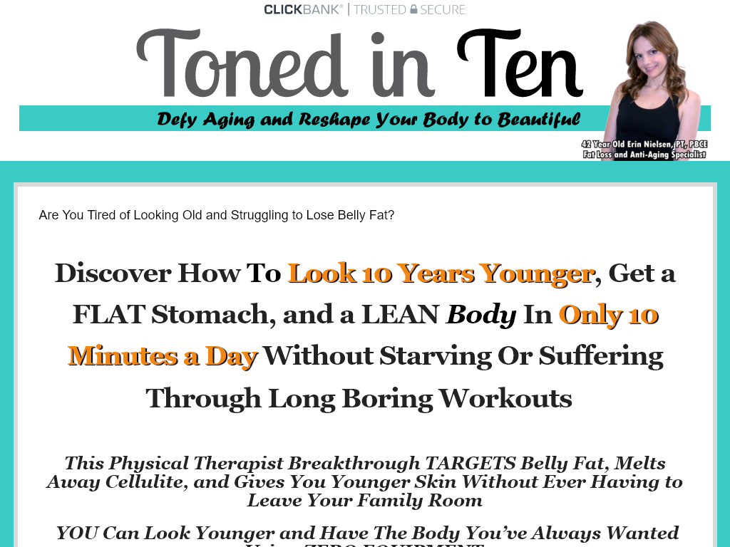 TONED IN TEN REVIEW | RESULTS I OBSERVED OVER ONE WEEK!