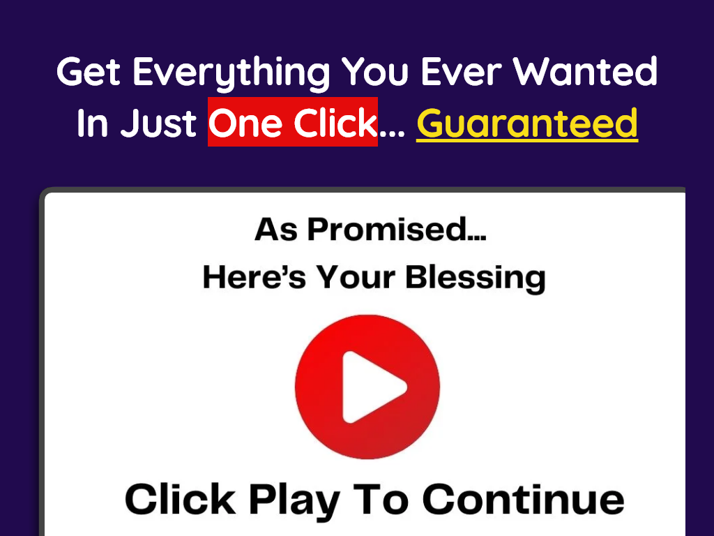 ONE CLICK MANIFEST REVIEW | I GIVE IT 7 DAYS OR MONEY BACK