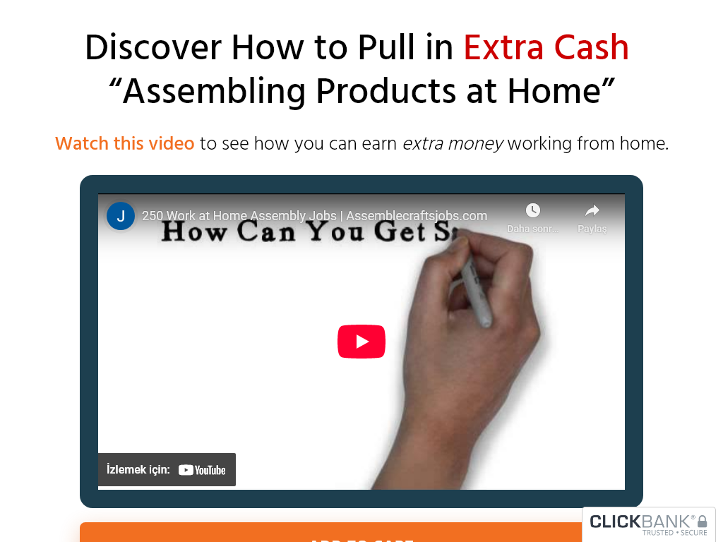 250 HOME ASSEMBLY & CRAFTS JOBS REVIEW – MY 30 DAY EXPERIMENT WENT WRONG?