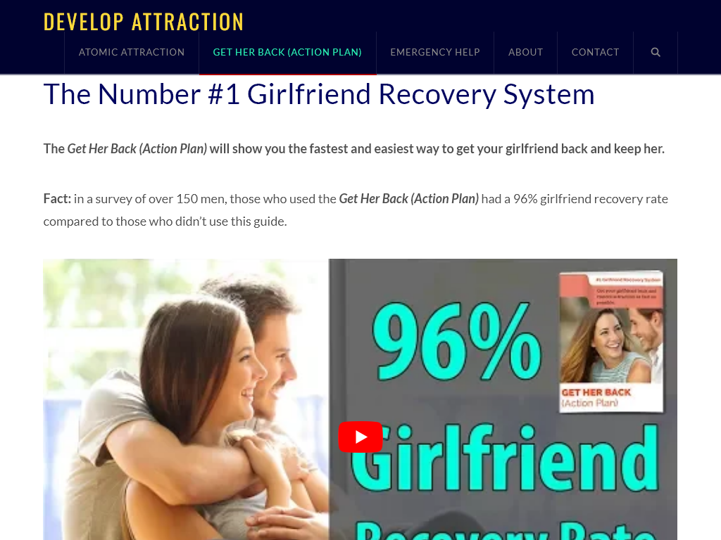 DEVELOP ATTRACTION REVIEW – THE SECRET I WISH I FOUND SOONER