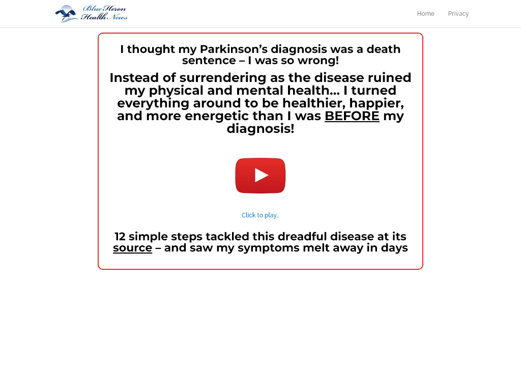 THE PARKINSON’S DISEASE PROTOCOL REVIEW – THE BEST MORNING ROUTINE