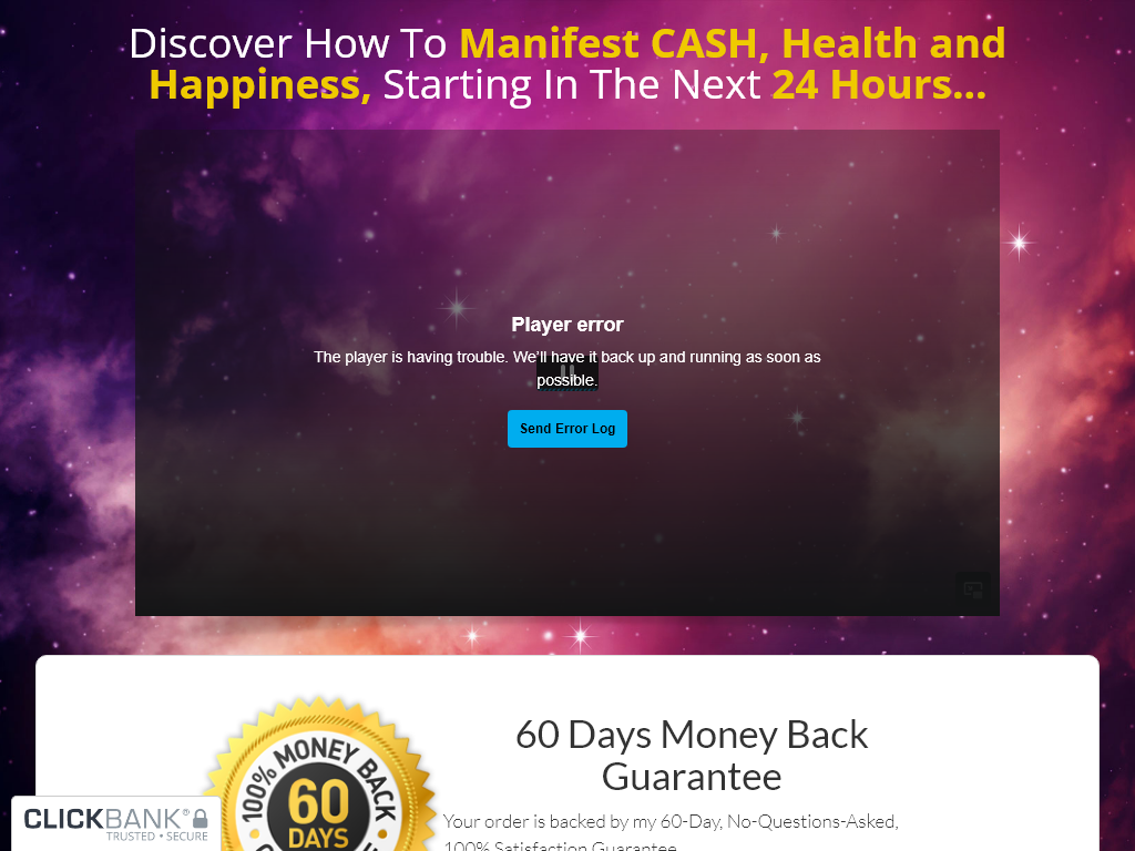 5 MINUTE MANIFESTATION REVIEW – I LOST 3 DAYS SETTING IT UP?