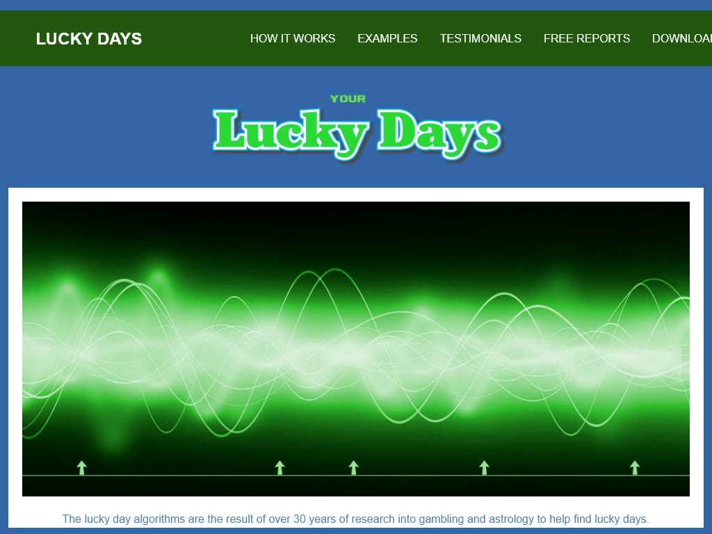 LUCKY DAYS REVIEW : I WAS SKEPTICAL UNTIL DAY 7