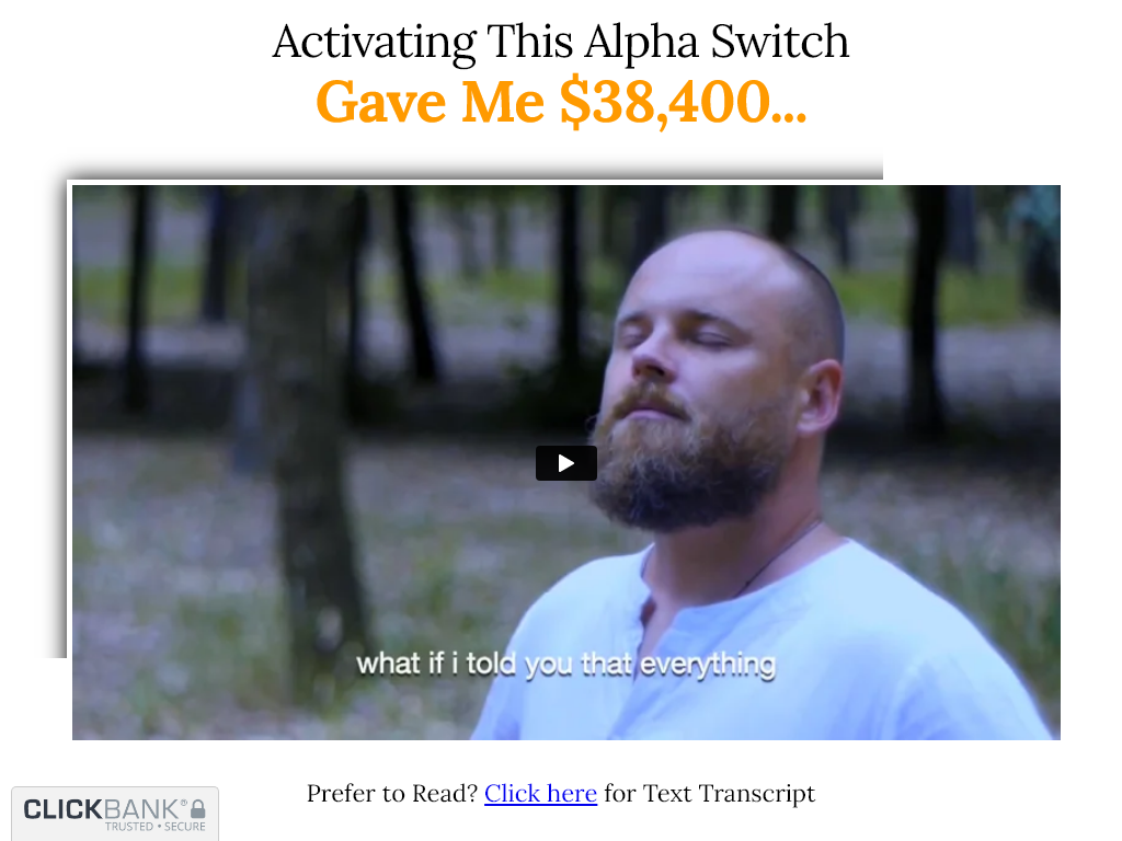 THE ALPHA SWITCH REVIEW – MY HONEST PROS AND CONS