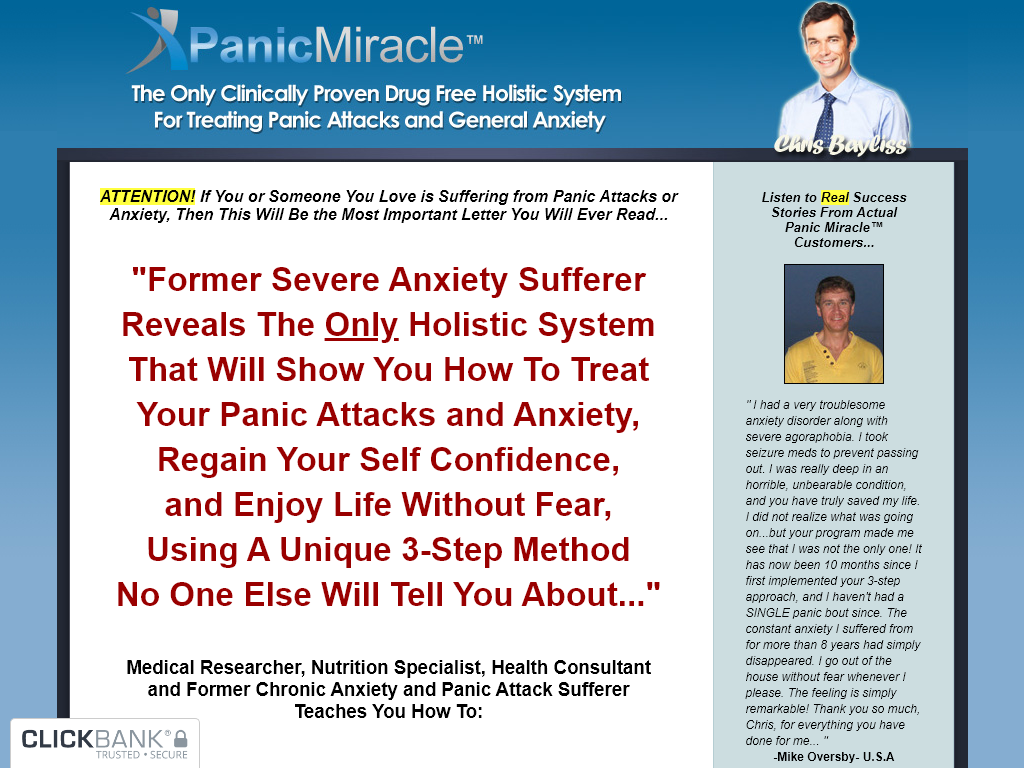 PANIC MIRACLE REVIEW – THE BEST GIFT I GAVE MYSELF
