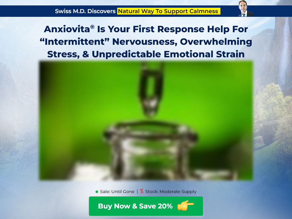 ANXIOVITA REVIEW – MY HONEST EXPERIENCE AFTER 30 DAYS