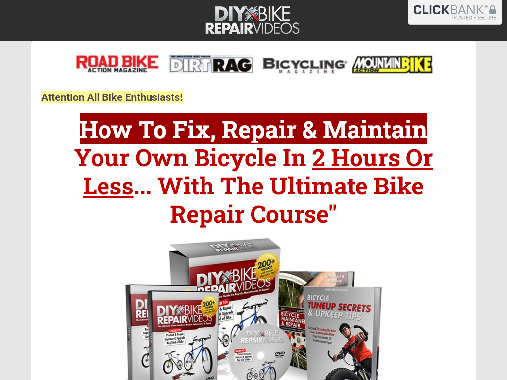 DIY BIKE REPAIR COURSE REVIEW – I SAVED 10 HOURS THIS WEEK