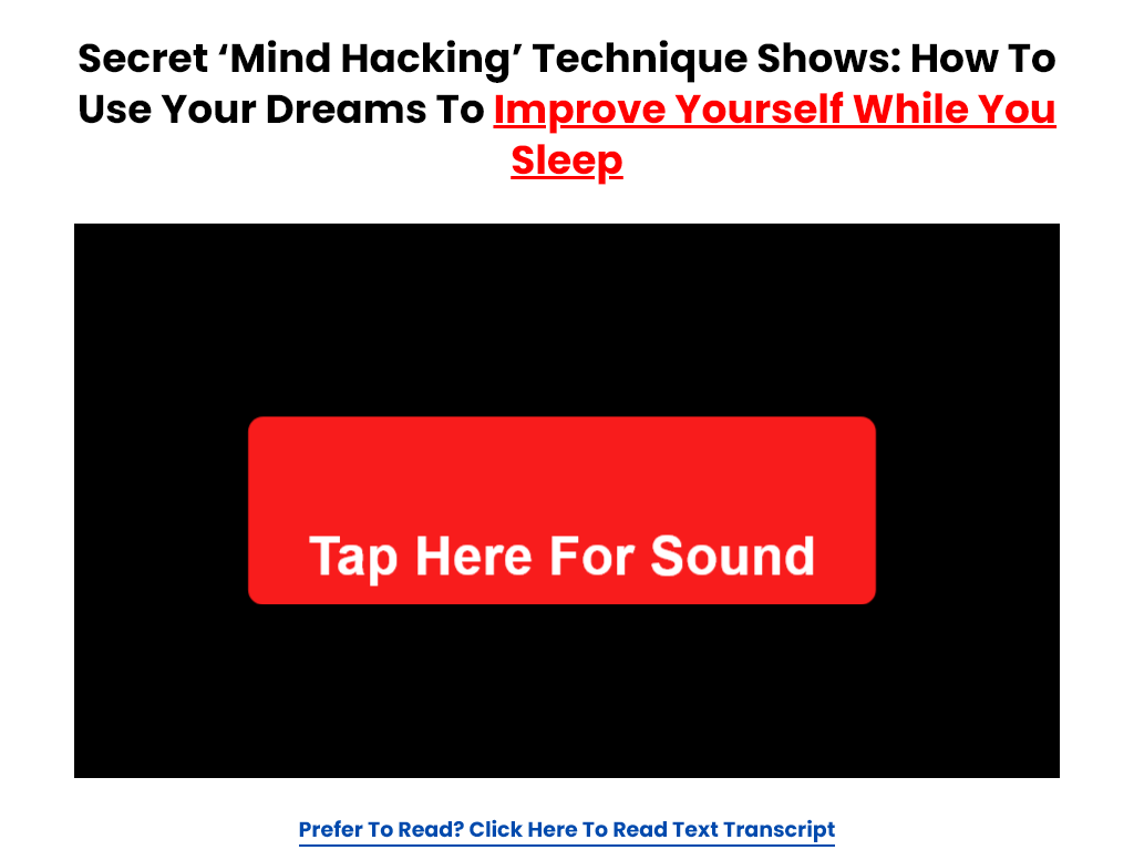 LUCID DREAMING OFFER REVIEW – MY 24 HOUR SPEED TEST