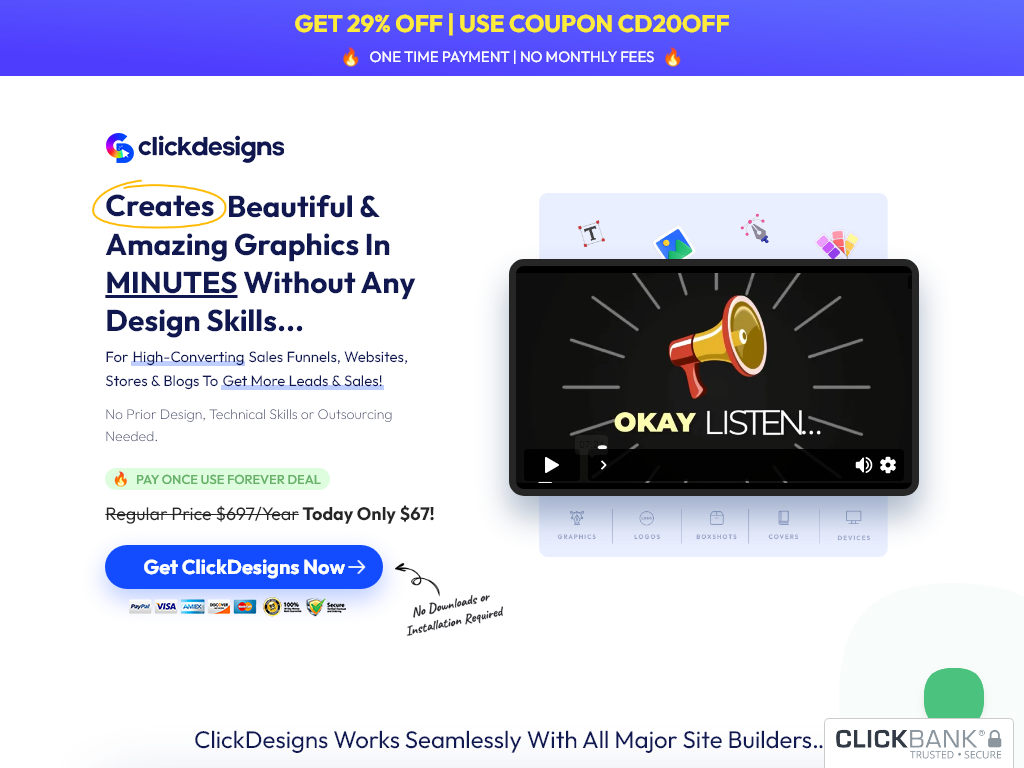 CLICKDESIGNS REVIEW – MY FINAL RECOMMENDATION