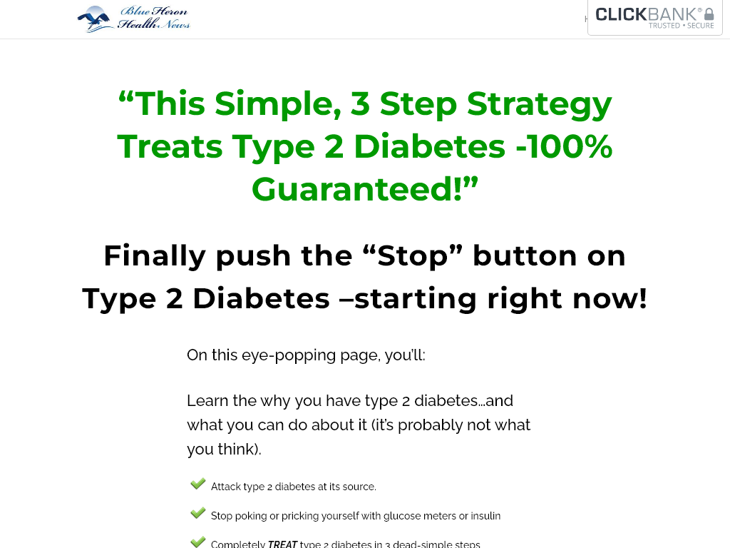TREAT TYPE 2 DIABETES NATURALLY REVIEW – MY 7 DAY PROFIT/LOSS LOG