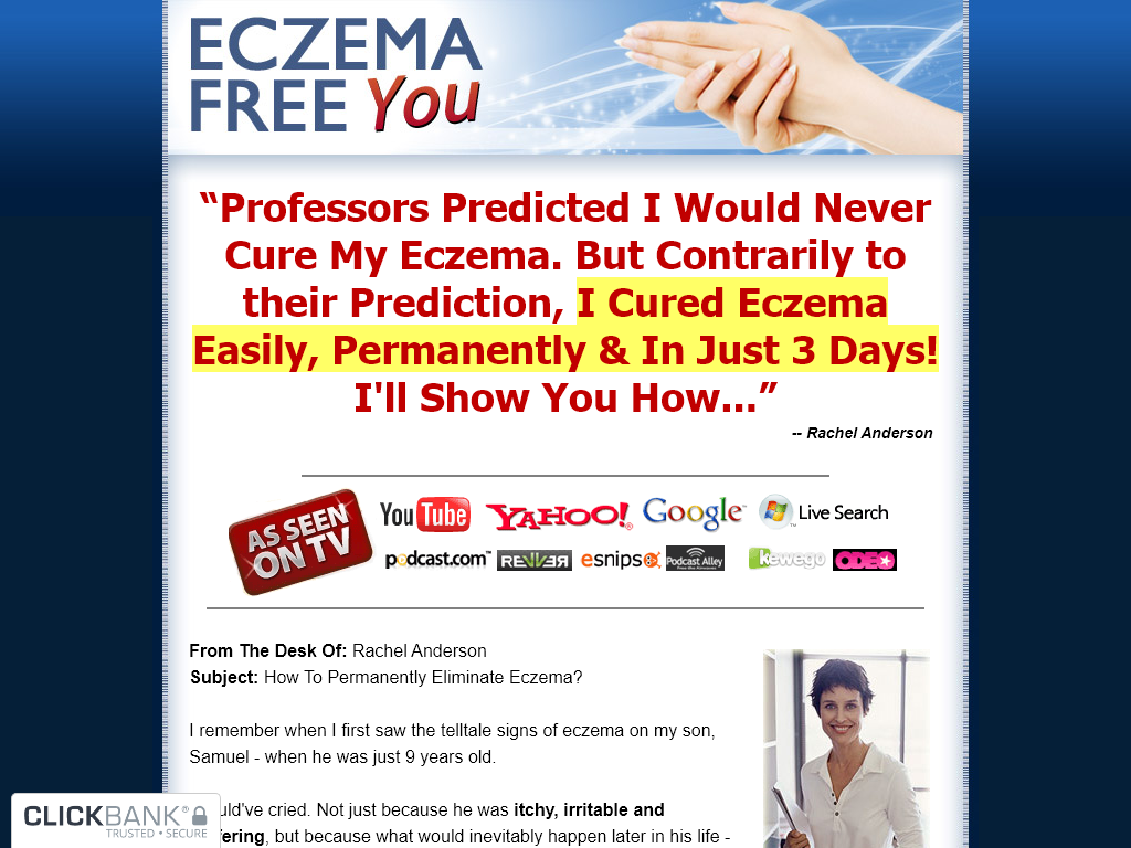 ECZEMA FREE YOU REVIEW – I FOUND THE ULTIMATE TOOL