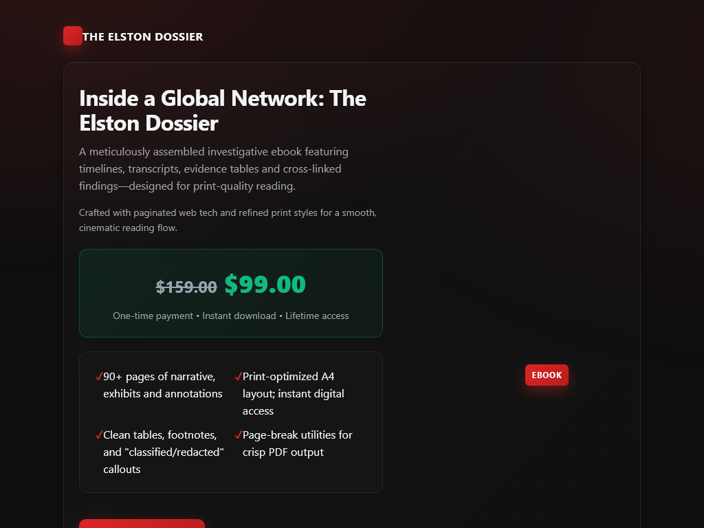 ELSTON DOSSIER REVIEW – MY FAVORITE PART OF THE ROUTINE