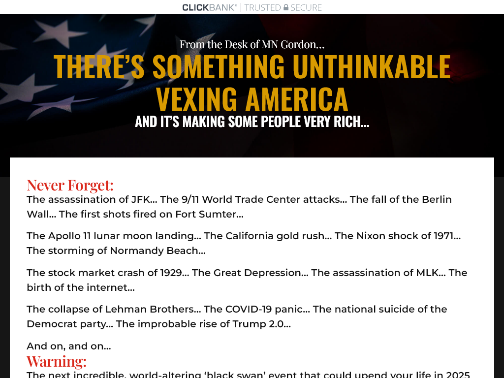 MN GORDON’S WEALTH PRISM LETTER REVIEW : THE SHIFT I FELT IN 30 MINUTES