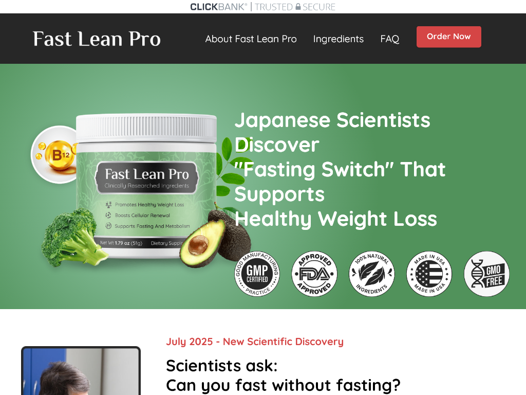 FAST LEAN PRO REVIEW : MY RESULTS PEAKED IN WEEK 3