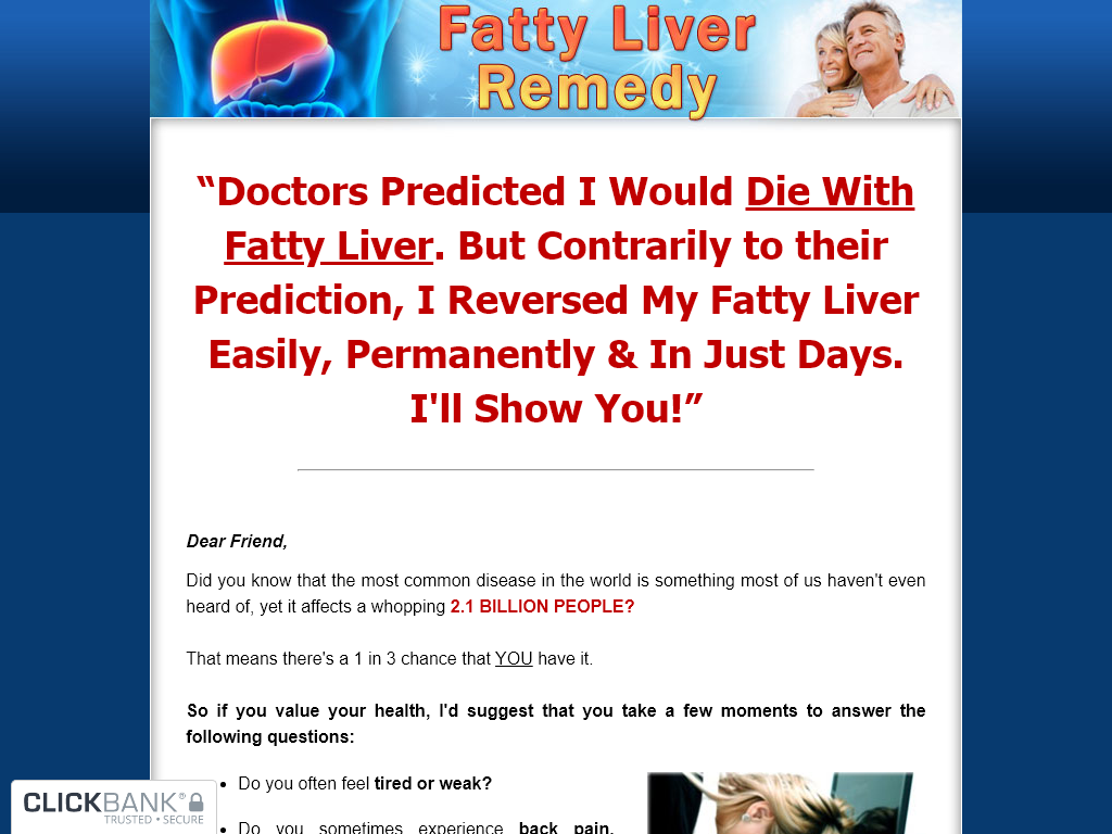 FATTY LIVER REMEDY REVIEW : THE MOMENT EVERYTHING CHANGED