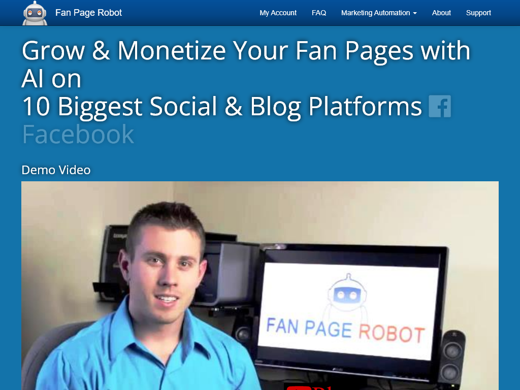 FAN PAGE ROBOT REVIEW – THE TRUTH IS BETTER THAN FICTION