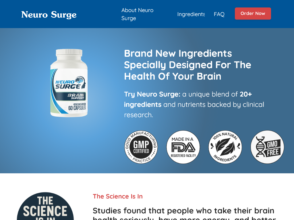 NEURO SURGE REVIEW : WHY EVERYONE IS TALKING ABOUT IT?