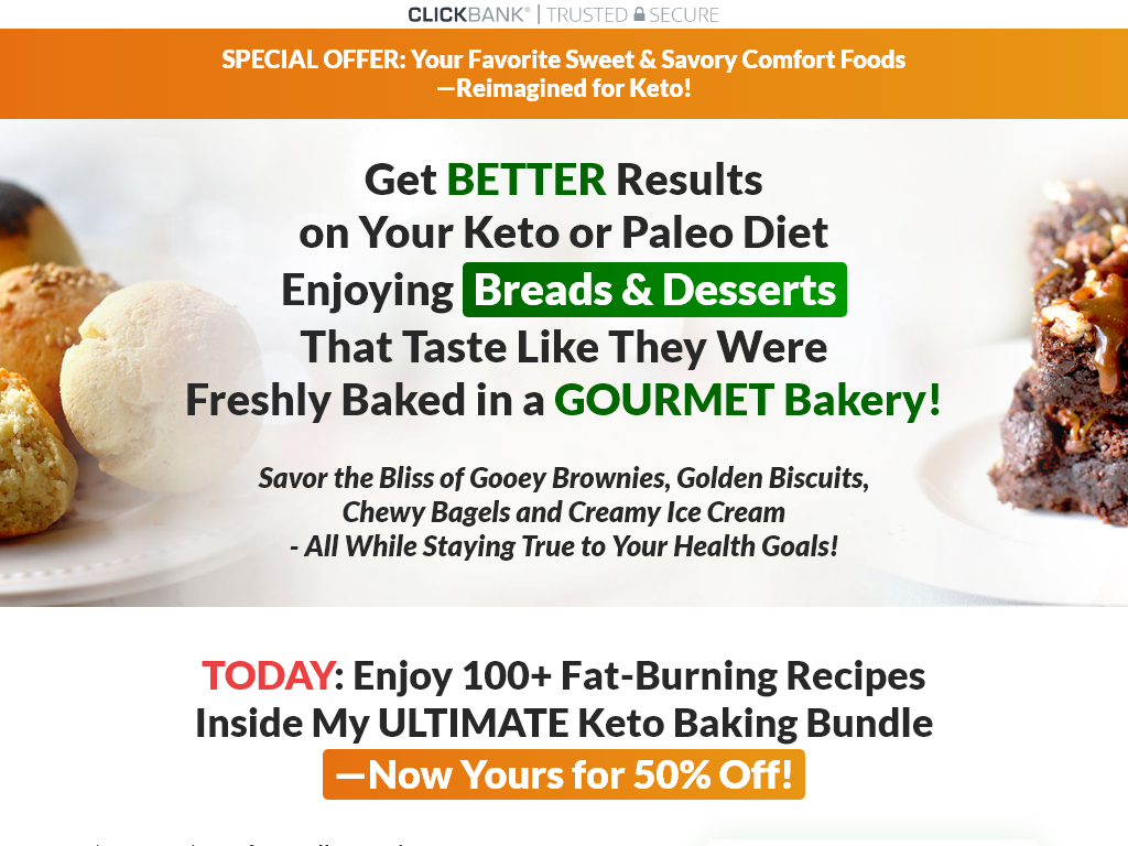 KETO BREADS & KETO DESSERTS REVIEW | THE RESULT THAT CHANGED EVERYTHING