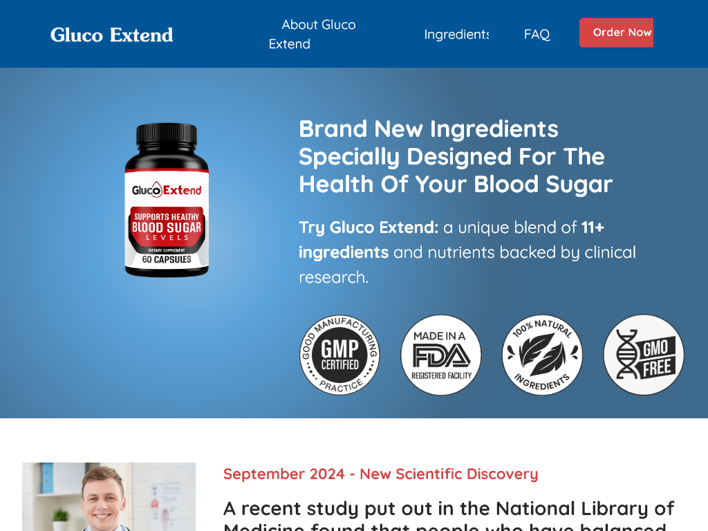GLUCO EXTEND REVIEW : THE REAL GAME CHANGER