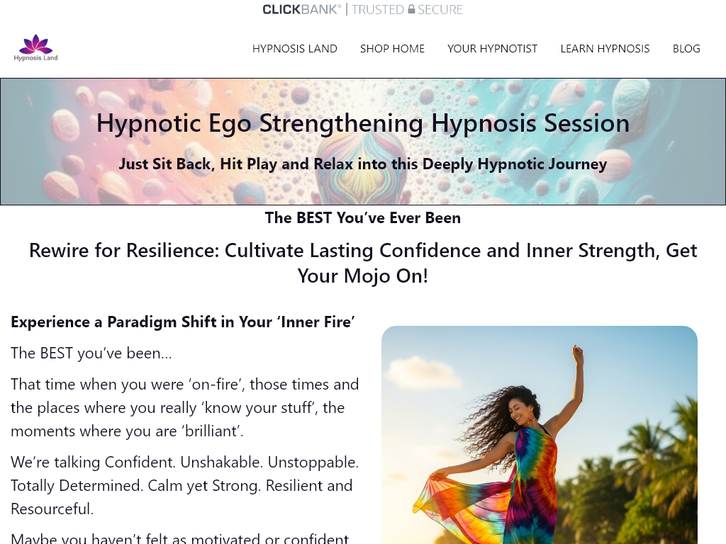 HYPNOTIC EGO STRENGTHENING HYPNOSIS REVIEW : THE LOGIC BEHIND THE MAGIC
