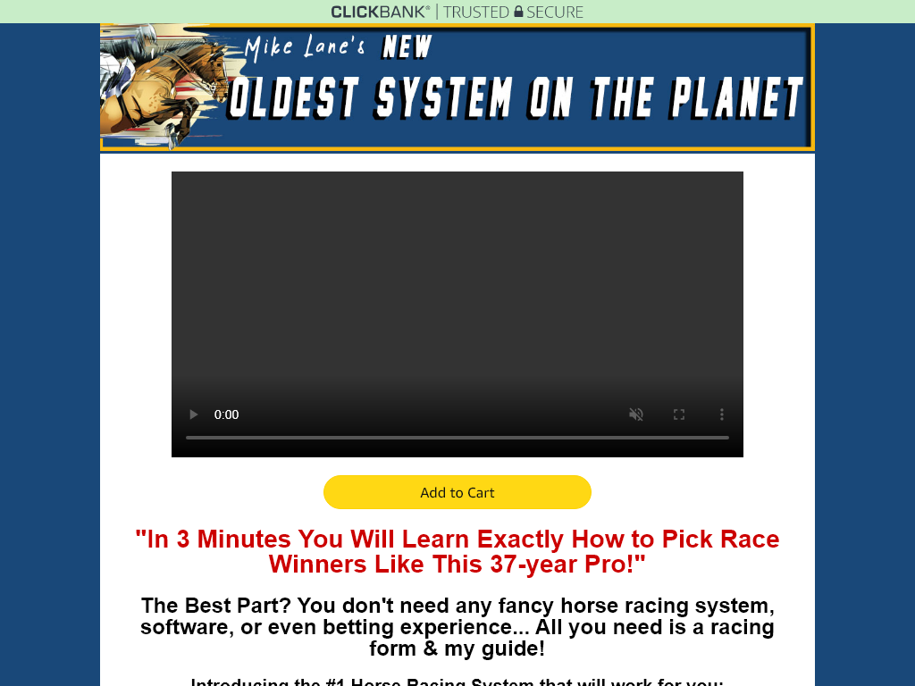 HORSE RACING BETTING REVIEW – THE SURPRISE INSIDE THE BOX