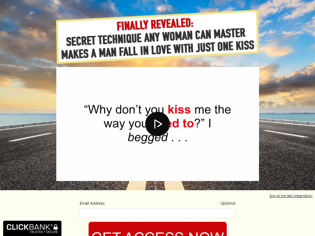 WEIRD KISSING PROGRAM REVIEW – THE CHANGE VISIBLE IN 3 DAYS