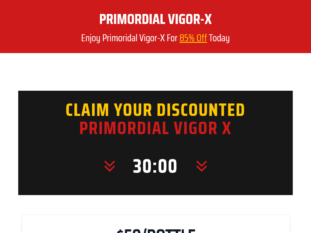 PRIMORDIAL VIGOR X REVIEW – THE REAL REASON I BOUGHT IT