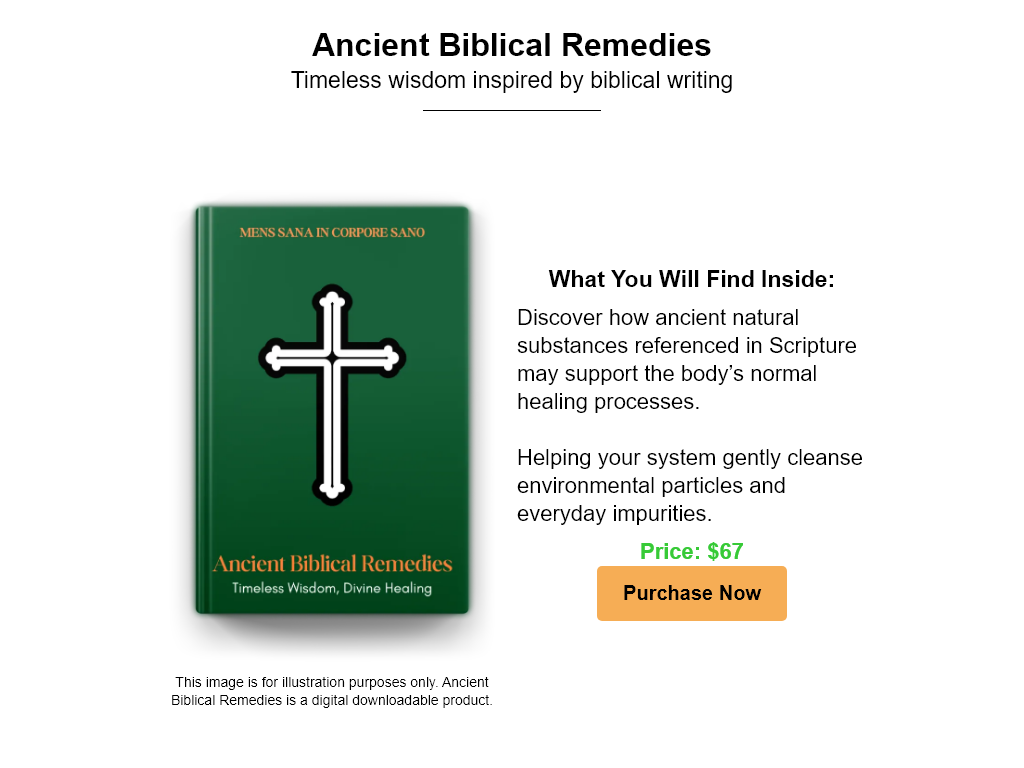 ANCIENT BIBLICAL REMEDIES REVIEW – MY BEFORE AND AFTER TRANSFORMATION