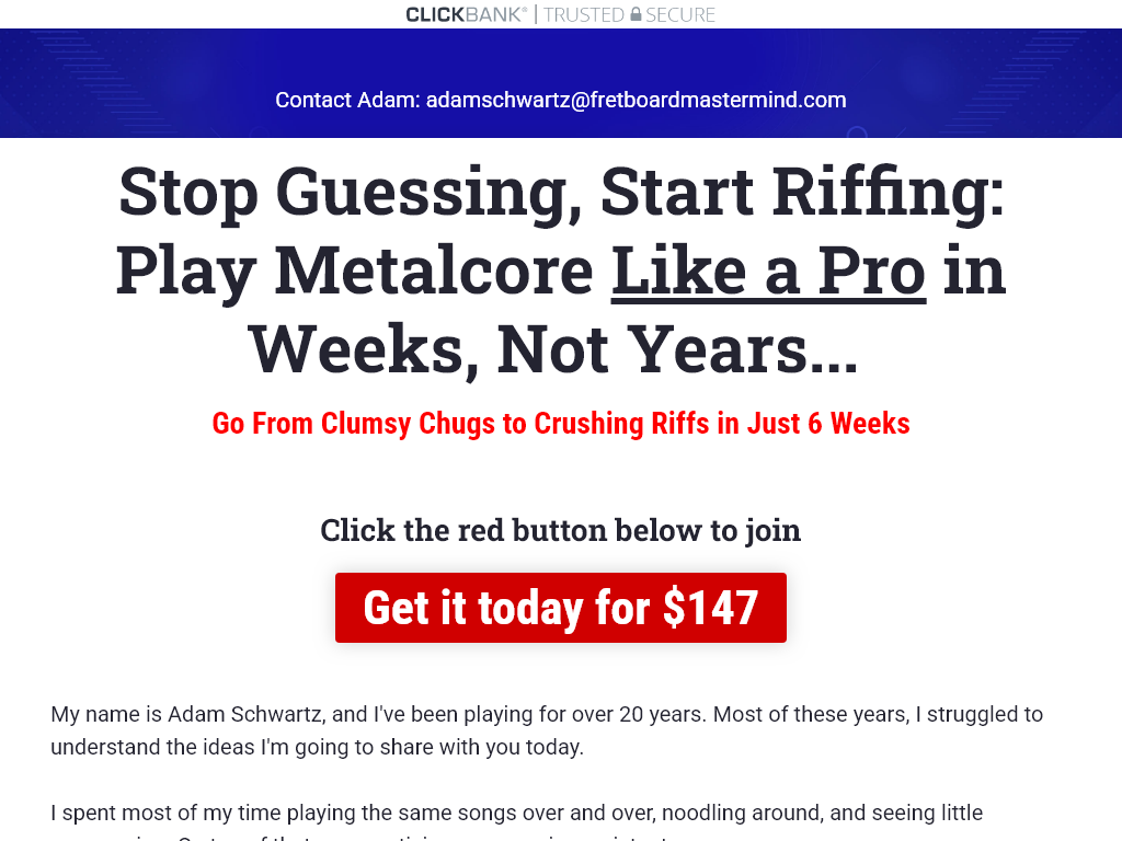 SIMPLISTIC RIFF MASTERY REVIEW | THE MOST IMPORTANT FEATURE