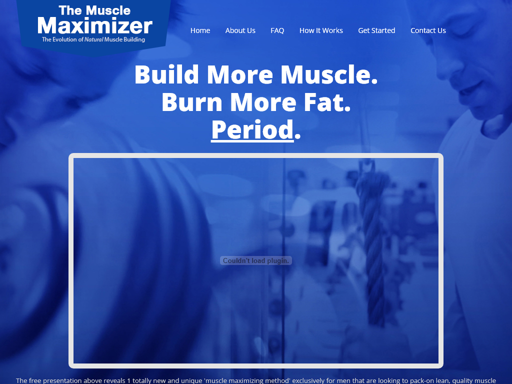 THE MUSCLE MAXIMIZER REVIEW – MY SUCCESS STORY BEGINS HERE