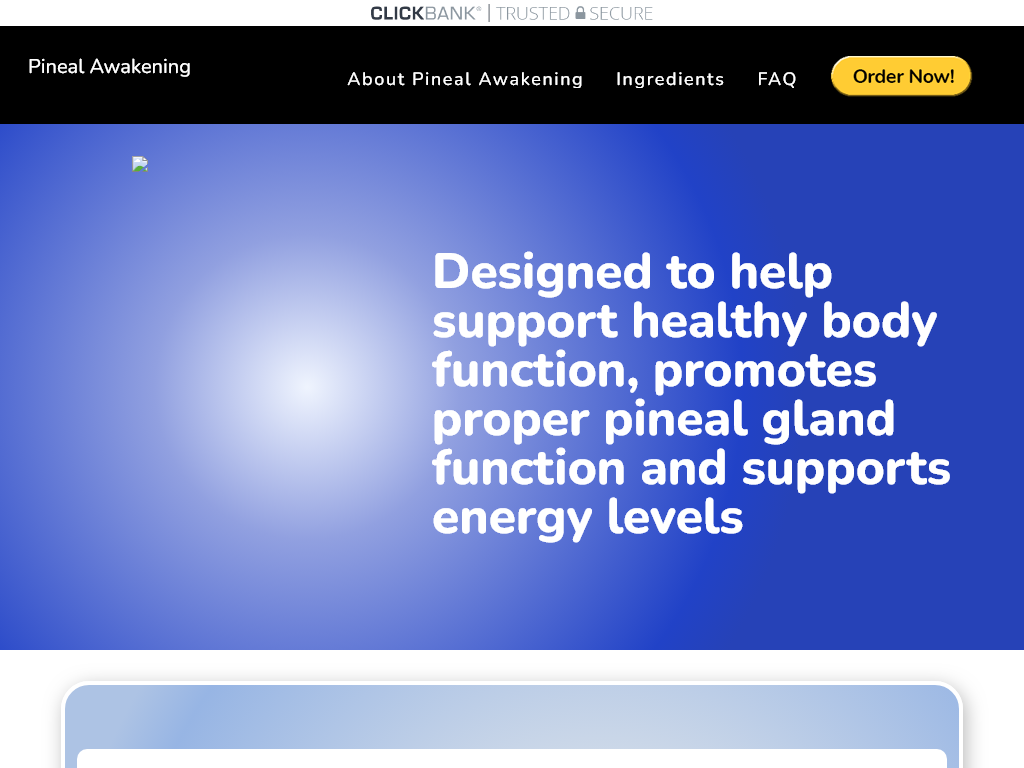 PINEAL AWAKENING REVIEW : THE 30 DAY MARK SHOCKED ME