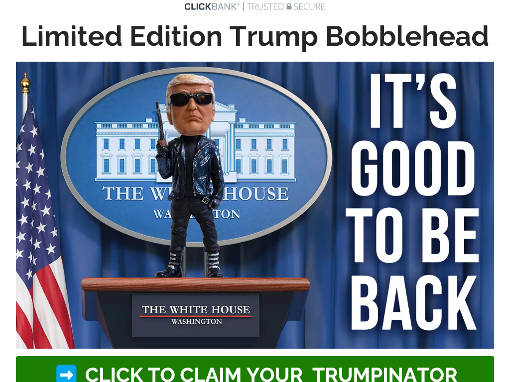 THE TRUMPINATOR BOBBLEHEAD REVIEW – I CAN’T BELIEVE IT’S BEEN A YEAR