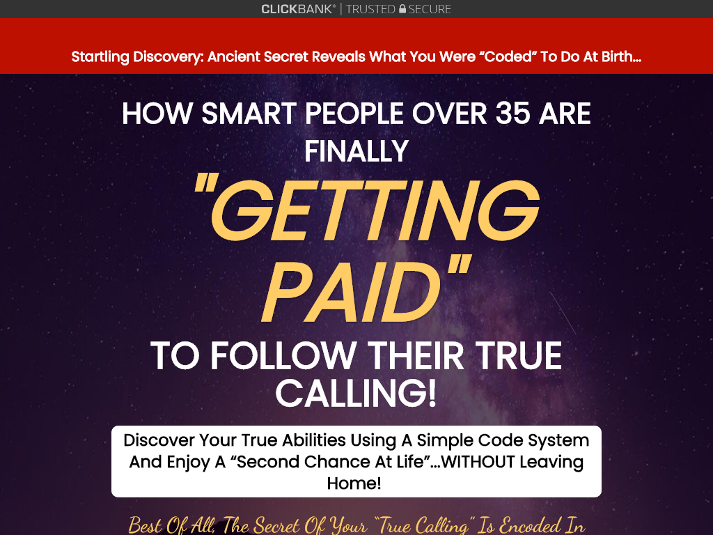 GET PAID TO FOLLOW YOUR TRUE CALLING REVIEW : THE REAL GAME CHANGER