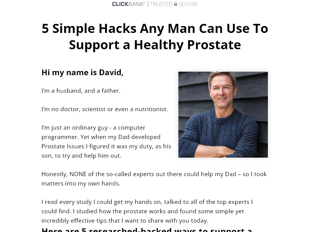 PROSTACLEAR REVIEW – I SAW THE LIGHT ON DAY 3