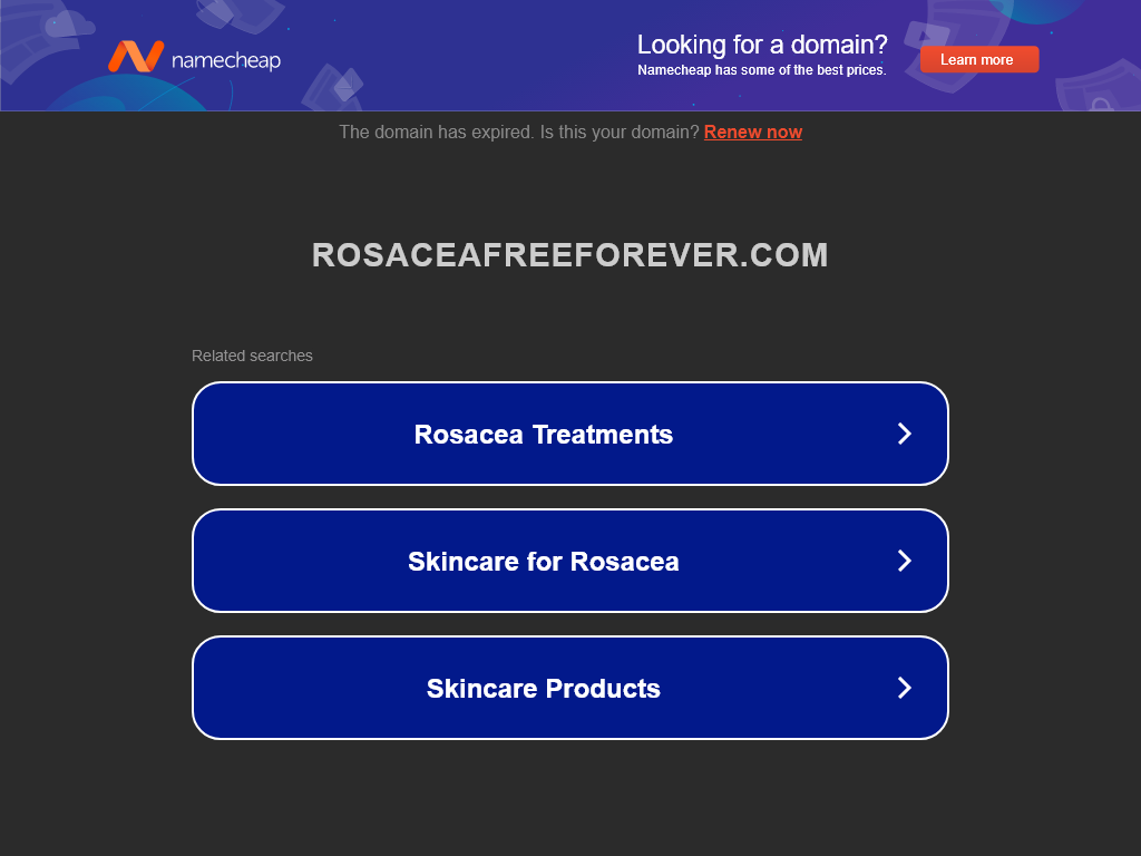 ROSACEA FREE FOREVER REVIEW : THE BEST TIME TO START? NOW.