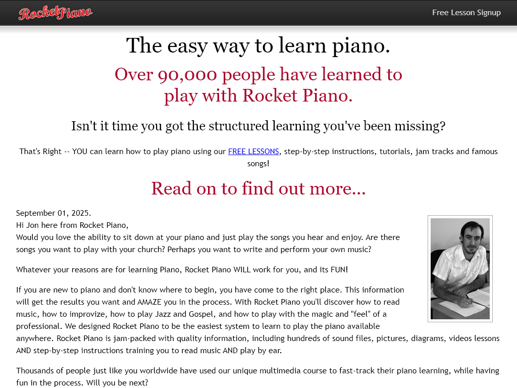ROCKET PIANO REVIEW – I SAVED 10 HOURS THIS WEEK