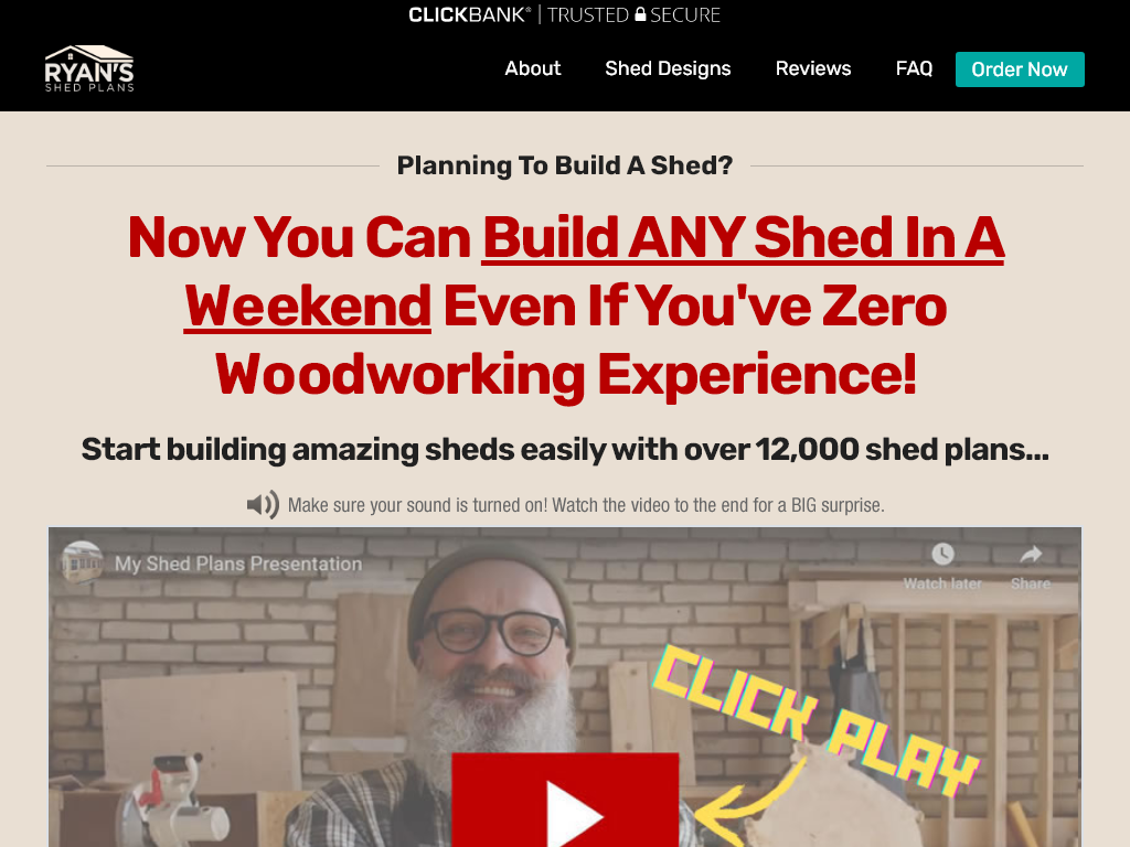 MY SHED PLANS REVIEW – THE REAL REASON I BOUGHT IT