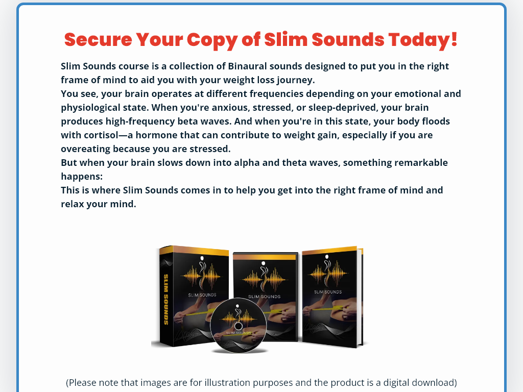 SLIM SOUNDS REVIEW – MY 10 DAY EXPERIENCE EXPOSED