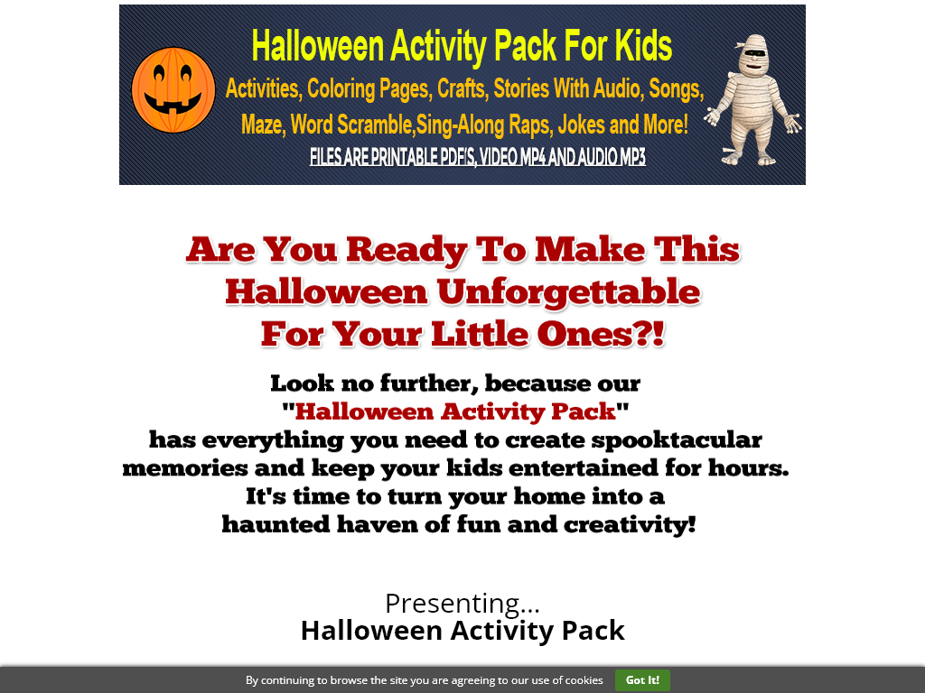 HALLOWEEN ACTIVITY PACK REVIEW : THE IMPACT ON MY LIFESTYLE