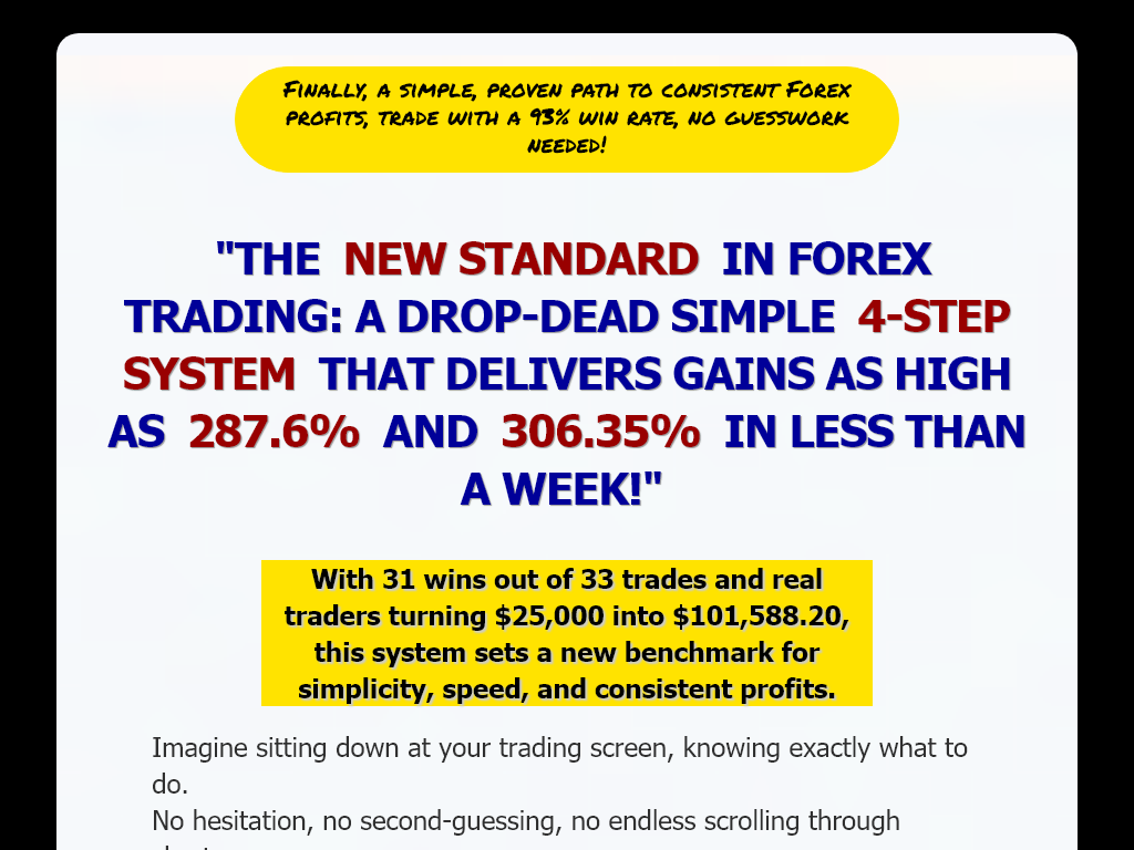 FOREX WIN MASTER REVIEW : MY HONEST RATING REVEALED