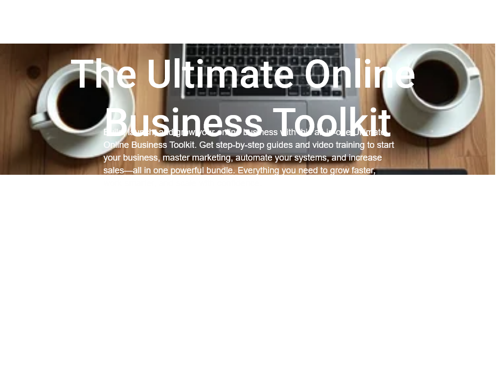 ONLINE BUSINESS TOOLKIT REVIEW : MY 10 MINUTE SETUP GUIDE