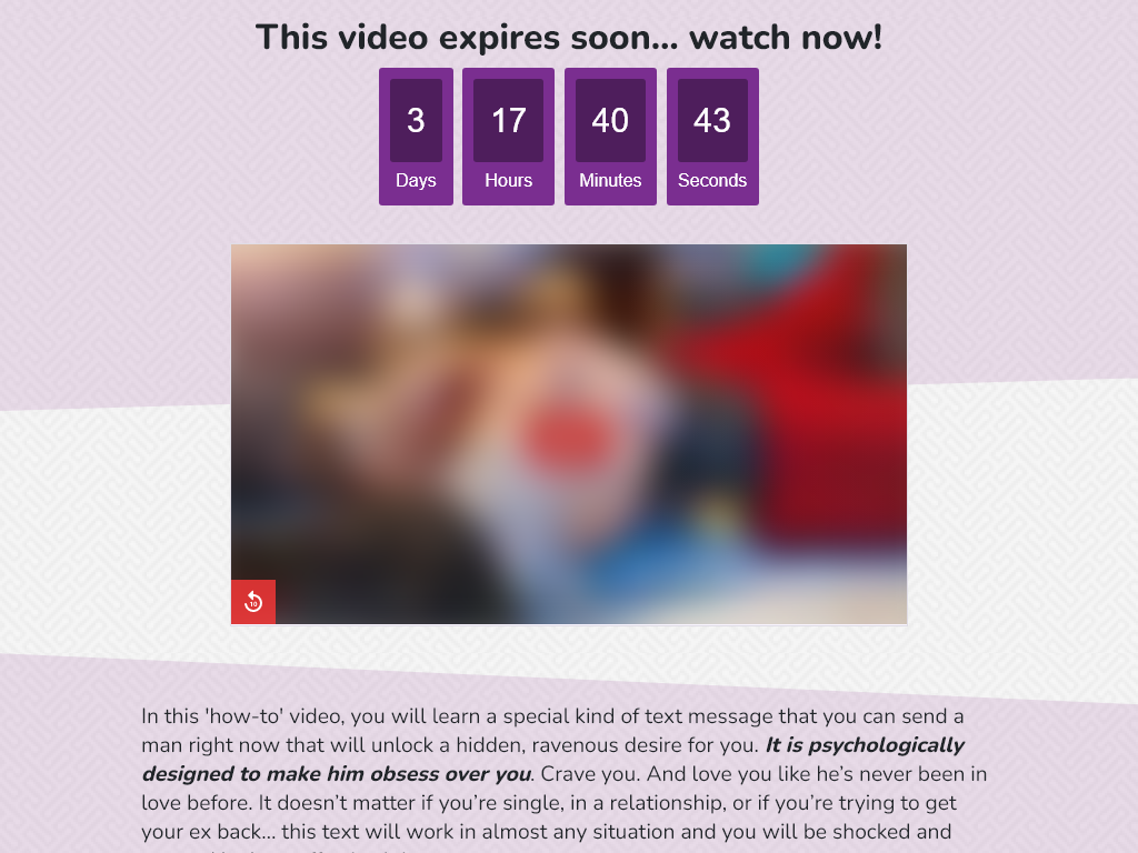 TEXTING CHEMISTRY REVIEW – I LOST TRACK OF TIME FOR 5 HOURS