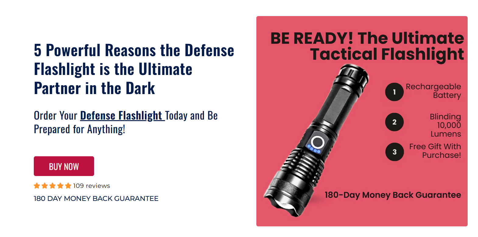 DEFENSE FLASHLIGHT REVIEW – CAN A 60-DAY TEST REDEFINE PERSONAL SAFETY?